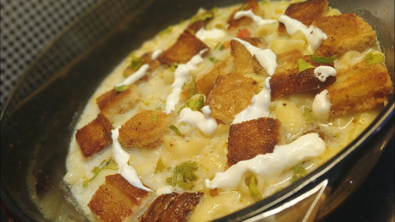 Italian creamy soup garlic soup winter special || cookmeals Italian creamy soup garlic soup winter special || cookmeals