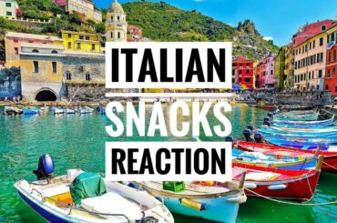 Enjoying Italian Snacks