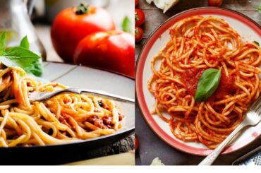 Tasty spaghetti with tomato Sause  recipe | desi style spaghetti | Italian recipe |urdu/hindi recipe