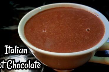 HOT CHOCOLATE RECIPE - The Italian Style - Winter Special Drink