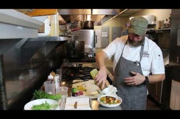 Blackened Salmon with Panzanella Salad - Stella Modern Italian Cuisine | Shape Your Future | OK TSET