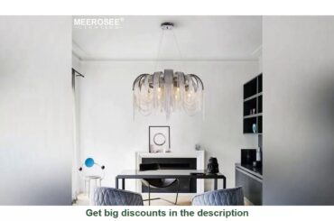 Modern Vintage Aluminum Chandelier Lighting Luxury Aluminum Chain Italian Tassel Hanging Light for