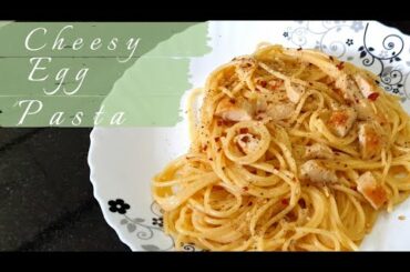 Egg Pasta | Cheesy creamy pasta| spaghetti pasta | Indo Italian Cuisine