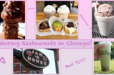 Trying Instagram Worthy Restaurants around Chicago