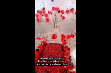 Candlelight dinner in Ahmedabad | Birthday celebration in Ahmedabad 08128712986