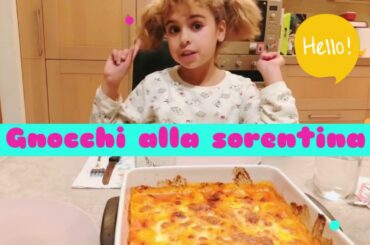 How I cook Gnocchi alla Sorentina | kids cooking | Italian cooking | Food