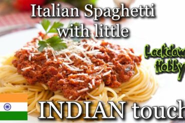 We can make Italian Spaghetti this way too | Indian creamy touch |