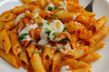 Red Sauce Pasta Banane Ka Bohot Asaan Tareeka | Italian Style Red Sauce Pasta | Pasta Recipe