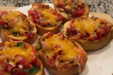 HOW TO MAKE A DELICIOUS ITALIAN BRUSCHETTA AT HOME! EASY APPETIZER HOW TO MAKE! | RECIPE #51