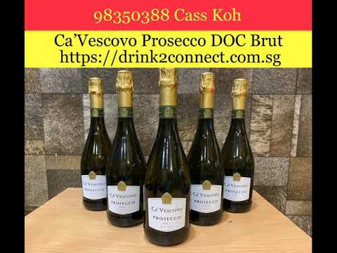 Premium Prosecco l Sparkling Wine l 98350388 Cass Koh l Drink2Connect l Ca'Vescovo Prosecco DOC Brut Premium Prosecco l Sparkling Wine l 98350388 Cass Koh l Drink2Connect l Ca'Vescovo Prosecco DOC Brut