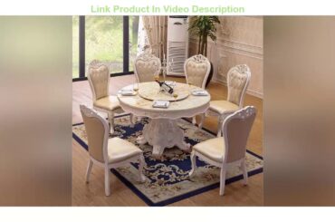 Limited Time Modern Style Italian Dining Table 100% Solid Wood Italy Style Luxury round Dining Tabl