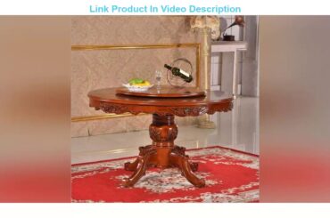 How To Buy Modern Style Italian Dining Table 100% Solid Wood Italy Style Luxury round Dining Table