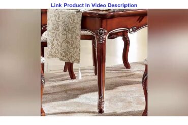 How To Buy Antique Style Italian Dining Table 100% Solid Wood Italy Style Luxury Dining Table p1023