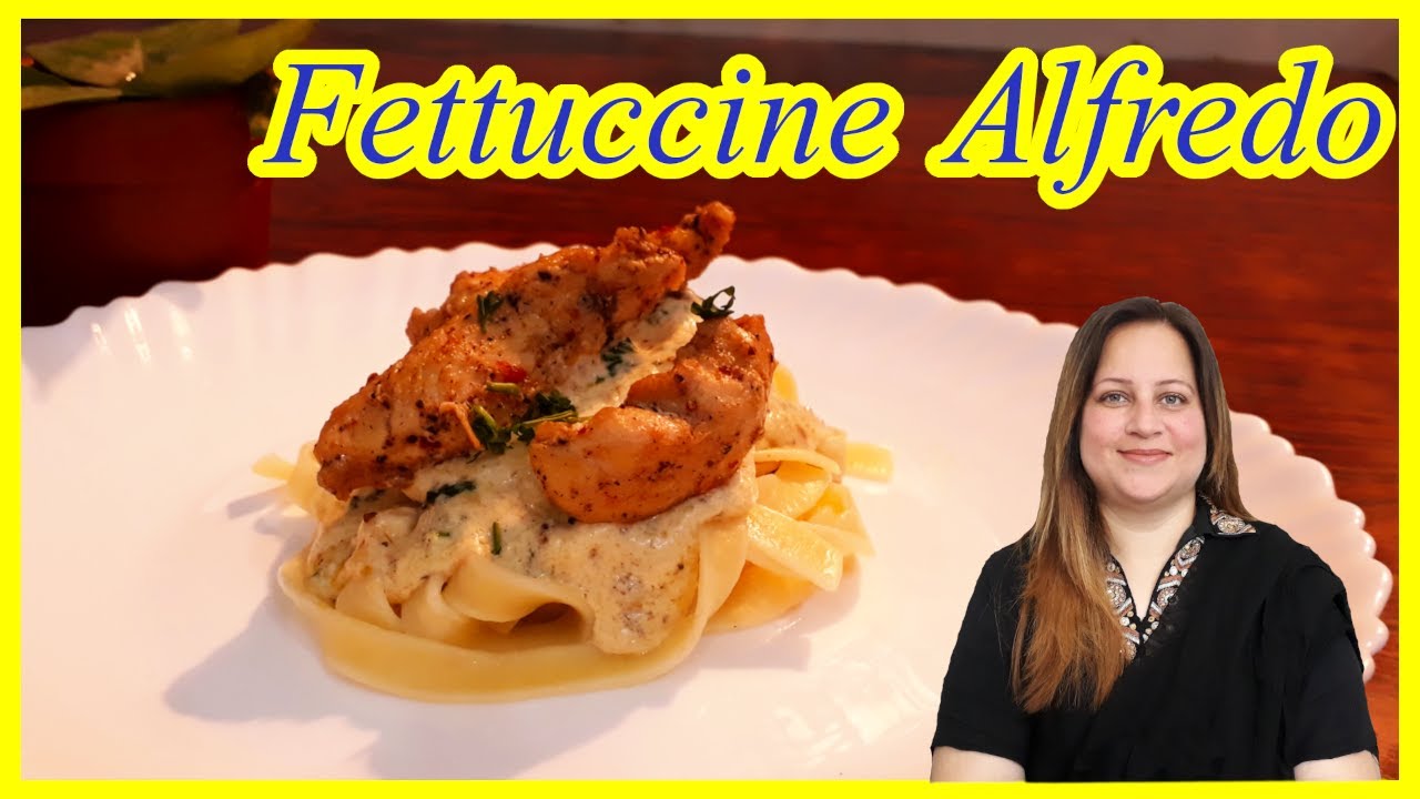 Fettuccine Chicken Alfredo in Urdu/Hindi | Italian Pasta | Cooking Tips with Sobia Fettuccine Chicken Alfredo in Urdu/Hindi | Italian Pasta | Cooking Tips with Sobia