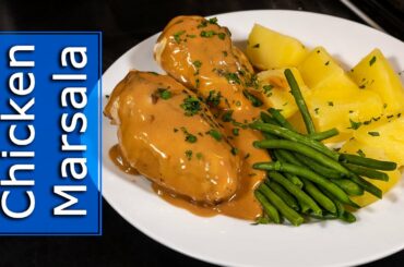 Italian Chicken Marsala Recipe - Tony's Comfort Kitchen