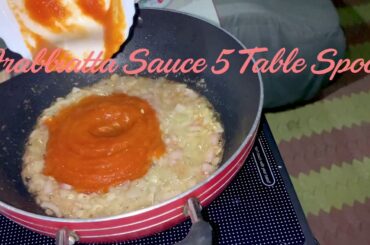 Episode 1: Chicken balls With Spaghetti in Arabbiatta Sauce ( Italian Red Sauce ).