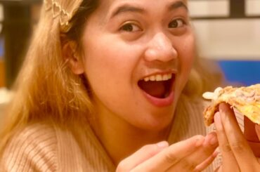 Eating Pizza and Pasta at Italian Cuisine (EON MALL Japan)