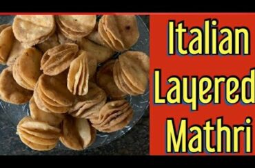 Italian Layered Mathri with just 5 ingredients | Diwali special Mathri | Suman's Food World