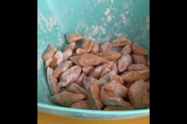 Home Made Italian Gnocchi Past with Mushroom, White Wine and Lime Juice