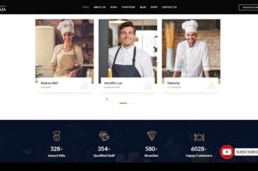 Palmplaza - Restaurant and Cafe WordPress Theme coffee shop dining Arisaka