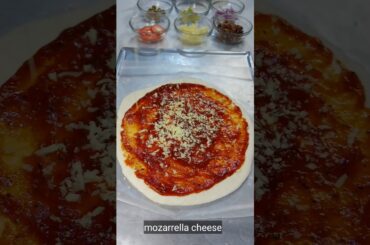 Homemade Pizza with toppings overloaded by Jolskitchen | Veg Pizza with meat toppings (optional)