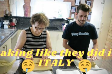 Baking Biccies with Nonna!  Food Challenge Friday