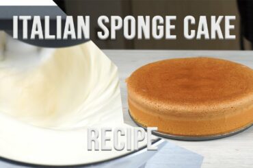 How to : Pan di Spagna, an Italian Sponge Cake
