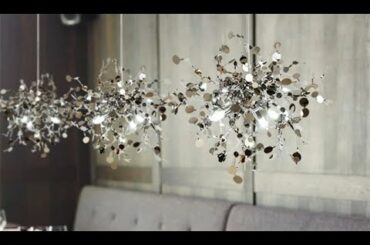 $123.60 - 480.00 Gold Silver Chrome chandelier Nordic Italian Design terzani hanging Lighting