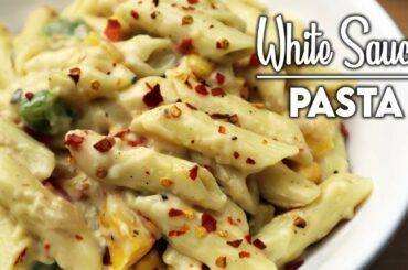 WHITE SAUCE PASTA || Italian cuisine || Resto style || how to make tasty pasta