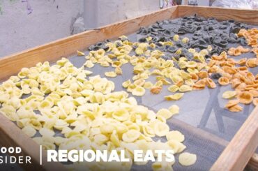 How Grannies Make Fresh Pasta In The Streets Of Bari, Italy | Regional Eats