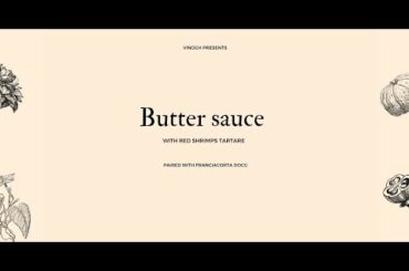 FUSILLI with BUTTER, RED SHRIMPS tartare and FRANCIACORTA