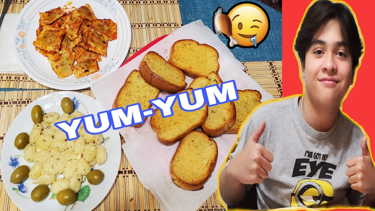 ITALIAN FOOD (RAVIOLI & GNOCCHI) MUKBANG ITALIAN FOOD (RAVIOLI & GNOCCHI) MUKBANG
