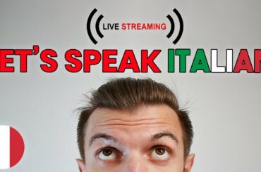 LIVE chat in ITALIAN on youtube!