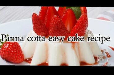 How to make panna cotta real restaurant recipe in Italy.