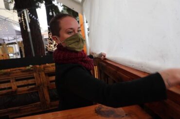 Downtown Santa Rosa restaurants deal with rain