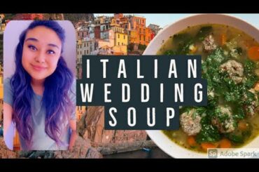 How To Make Italian Wedding Soup | With REAL HOMEMADE Chicken Broth!