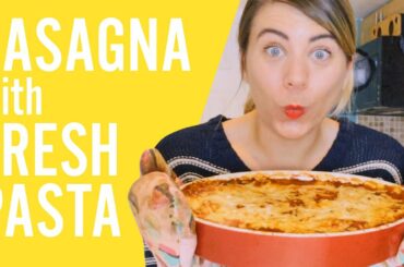Lasagna with Fresh Pasta / A Very Awkward Baking Show / Season 2 Episode 3