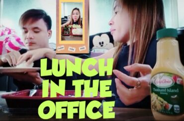 LUNCH IN THE OFFICE WITH BESSY STEPH