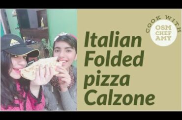 Italian folded pizza Calzone | How to make Calzone...OSM Chef Amy