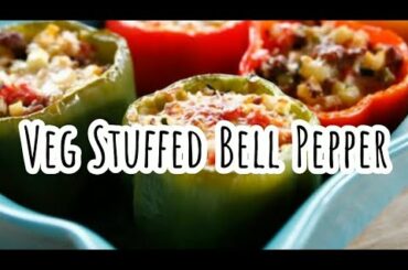 Italian special | VEG STUFFED BELL PEPPER |