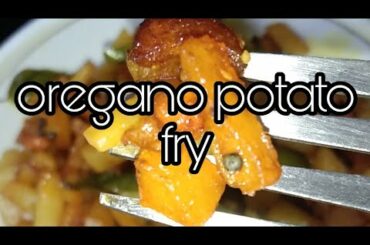 spicy oregano potato recipe | oregano spicy potato | Indian & Italian flavor #shorts @begam'skitchen