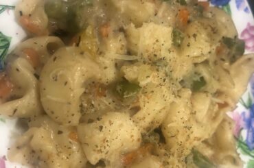 #pasta #whitepasta #italian #fusion #kidslove #foodie #foodlove #yummy #tasty #whitesauce