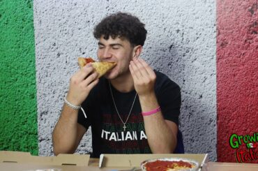 TIK TOK STAR (ELIJAH SANTORO) TRIES REAL NY ITALIAN FOOD FOR THE FIRST TIME + THE ITALIAN HOUSE