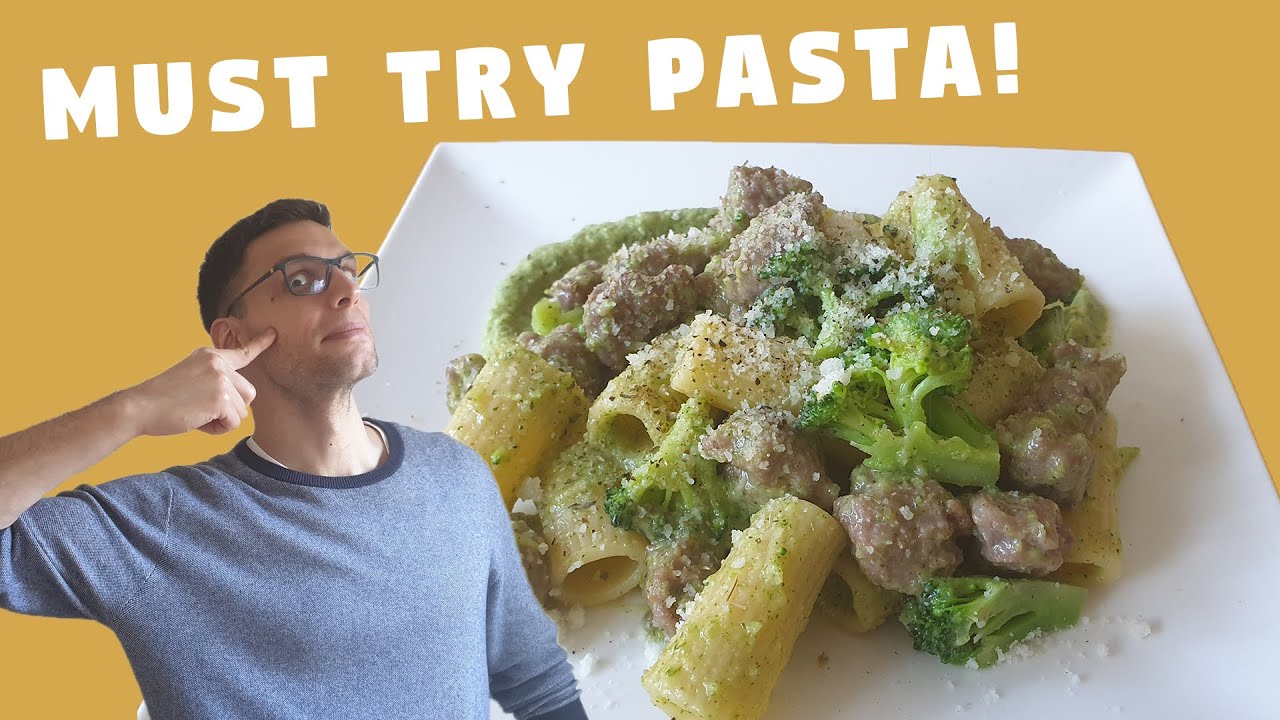 Best BROCCOLI and SAUSAGE CREAMY Pasta! Recipe by Italian Chef Best BROCCOLI and SAUSAGE CREAMY Pasta! Recipe by Italian Chef