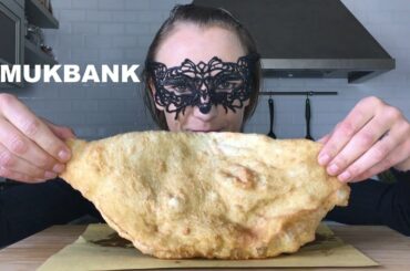 PIZZA FRITTA NAPOLETANA | NAPOLI STREET FOOD. MUKBANG ITA (EATING SHOW)