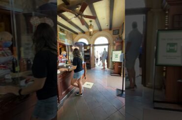 Italy Pavilion - Wine Shop Counter design Hidden Mickey Epcot Walt Disney World