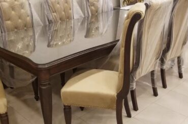 Modern Wooden Dining Table Set