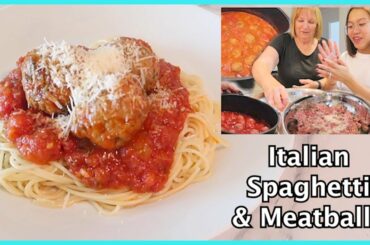 Simply Rhaze's Mother in Law Super Sarap Meatballs | Italian Spaghetti with Meatballs