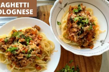Bolognese Spaghetti | Minced Mutton Spaghetti | Recipe in Tamil | Bolognese Sauce | #Cookwithme