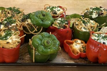 How To Make Pasta-Stuffed Peppers | Italian Recipes | Rachael Ray